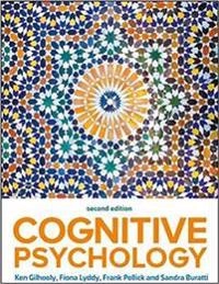 Cognitive Psychology; Ken J. Gilhooly; 2022