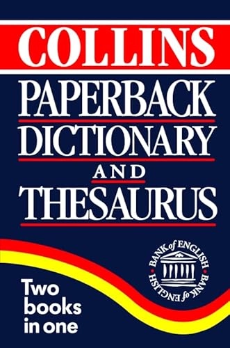 Collins Paperback Dictionary and Thesaurus; Unknown Author; 1994