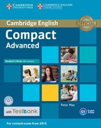 Compact Advanced Student's Book with Answers with CD-ROM with Testbank; Peter May; 2015