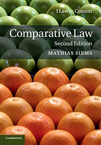 Comparative law; Mathias Siems; 2018