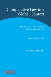 Comparative law in a global context : the legal systems of Asia and Africa; Werner Menski; 2006