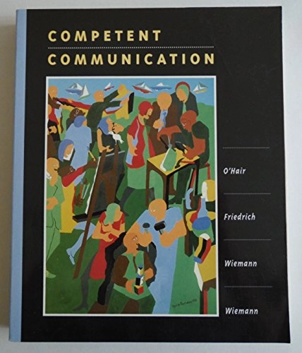 Competent communication; Dan O'Hair; 1995