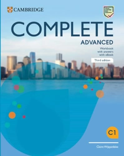 Complete Advanced Workbook with Answers with eBook; Claire Wijayatilake; 2023