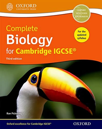 Complete biology for Cambridge IGCSE; Ron Pickering; 2017