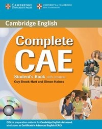 Complete CAE : student's book with answers; Guy Brook-Hart; 2009