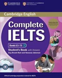 Complete IELTS Bands 6.5-7.5 Student's Pack (Student's Book with Answers with CD-ROM and Class Audio CDs (2)); Guy Brook-Hart, Vanessa Jakeman; 2013