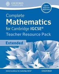 Complete Mathematics for Cambridge IGCSE Teacher's Resource Pack (Extended); Ian Bettison; 2011