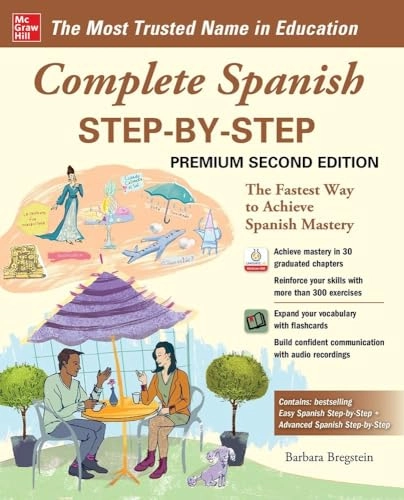 Complete Spanish Step-by-Step, Premium; Barbara Bregstein; 2020