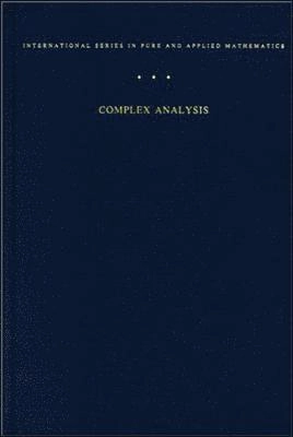Complex analysis : an introduction to the theory of analytic functions of one complex variable; Lars Valerian Ahlfors; 1979