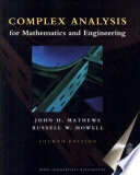 Complex analysis for mathematics and engineering; John H Mathews; 2001