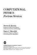 Computational  physics Fortran version; Steven E. Koonin; 1990