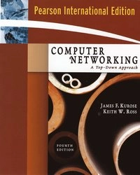 Computer networking : a top-down approach; James F. Kurose; 2008
