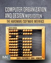 Computer organization and design : the hardware/software interface; David A. Patterson; 2021