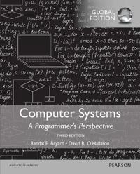 Computer systems : a programmer's perspective; Randal E. Bryant; 2016