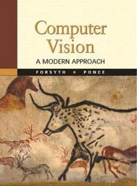 Computer vision : a modern approach; David A. Forsyth; 2003