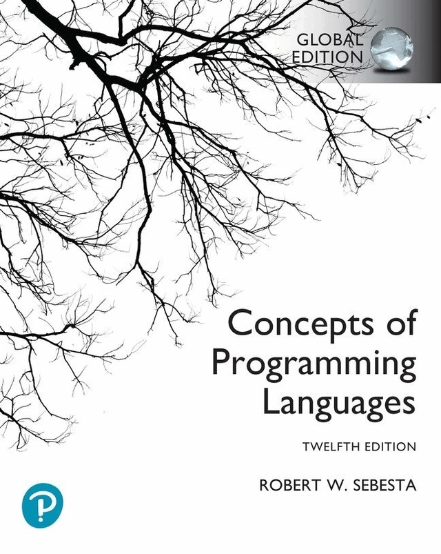 Concepts of programming languages; Robert W. Sebesta; 2022