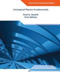 Conceptual physics fundamentals; Paul G. Hewitt; 2014