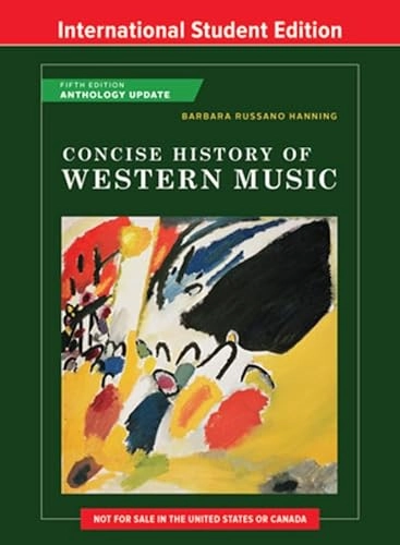 Concise history of Western music; Barbara Russano Hanning; 2019