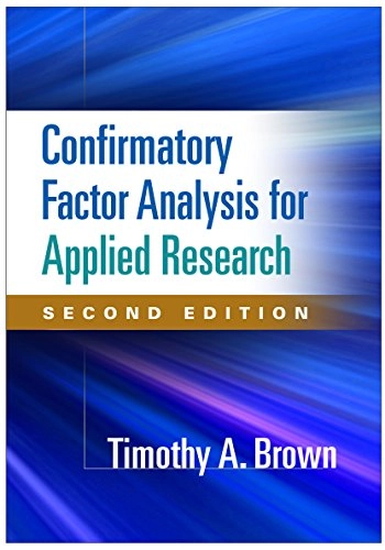 Confirmatory factor analysis for applied research; Timothy A. Brown; 2015