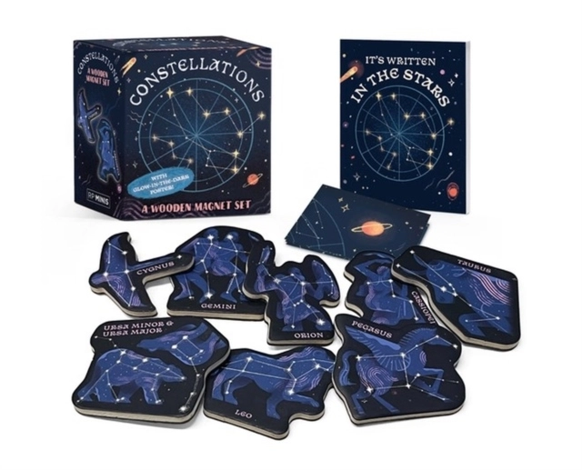 Constellations: A Wooden Magnet Set; Christina Rosso-Schneider; 2023