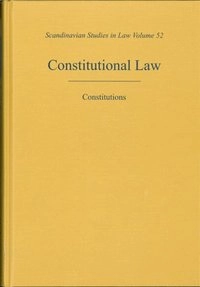 Constitutional Law : constitutions; Peter Wahlgren; 2007