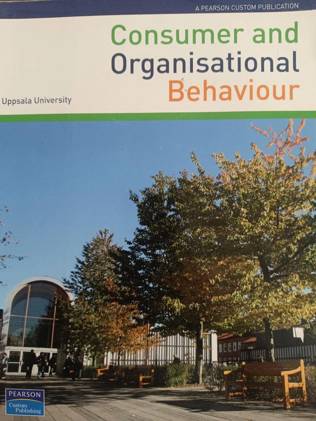 Consumer and organisational behaviour; Havard Hansen, Leslie Lazar Kanuk, Leon G. Schiffmann, Stephen P. Robbins, Timothy A. Judge; 2010