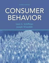 Consumer behavior; Leon G. Schiffman; 2015