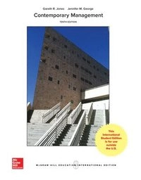Contemporary Management; Jones; 2017