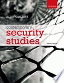 Contemporary security studies; Alan Collins; 2013