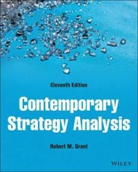 Contemporary strategy analysis; Robert M. Grant; 2022
