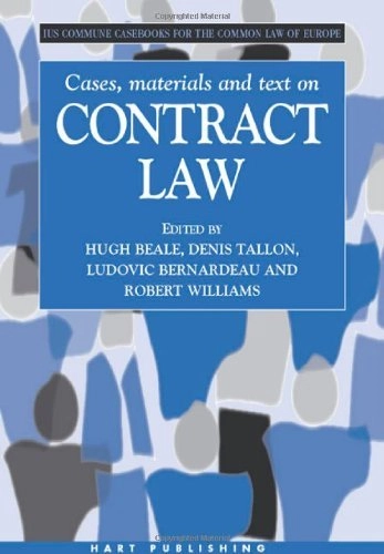 Contract law; Beale Hugh, Hartkamp Arthur, Kotz Hein, Tallon Denis; 2002