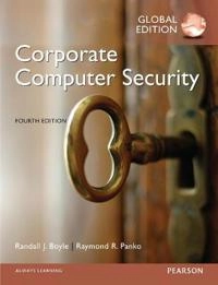 Corporate computer security; Randall Boyle; 2015