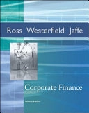 Corporate finance; Stephen A. Ross; 2005