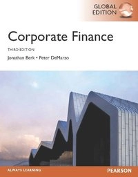 Corporate finance; Jonathan B. Berk; 2013