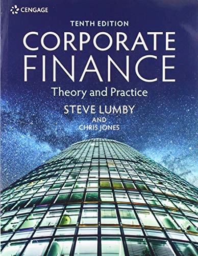 Corporate Finance; Steve Lumby, Chris Jones; 2019