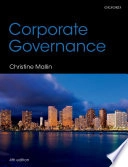 Corporate governance; Christine A. Mallin; 2013