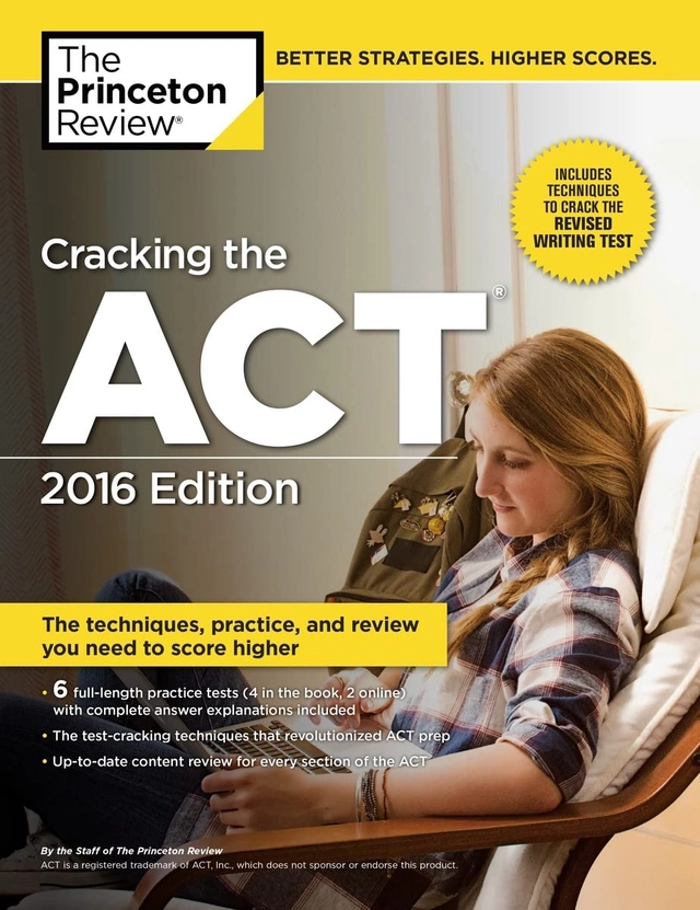 Cracking The Act, 20; Princeton Review; 2015