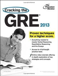 Cracking the GRE; Princeton Review; 2012
