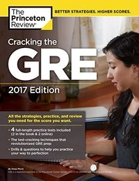 Cracking The Gre With 4 Practice Tests, 20; Princeton Review; 2016