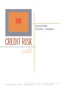Credit risk : pricing, management, and measurement; Darrell Duffie; 2003