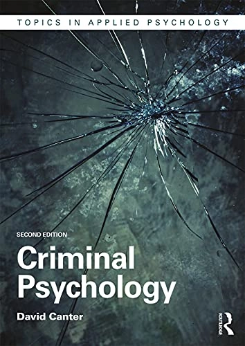 Criminal psychology; David Canter; 2017