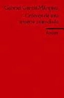 Crónica de una muerte anunciada; Gabriel Garcia Marquez; 2007