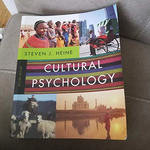 Cultural psychology; Steven J. Heine; 2012