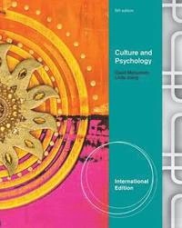 Culture and psychology; David Ricky Matsumoto; 2013