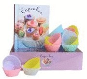 Cupcakes : Presentbox med silikonformar; Corinne Jausserand; 2011