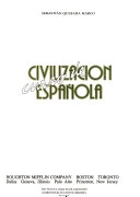 Curso de civilización española; Sebastián Quesada Marco; 1993