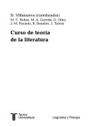 Curso de teoría de la literaturaLingüística y filologíaTaurus Universitaria SeriesTaurus universitaria: Ciencias socialesTaurus universitaria: Lingüística y filología; Darío Villanueva, María del Carmen Bobes Naves; 1994