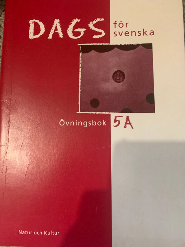 Dags för svenska. 5, Övningsbok A; Göran Ejeman; 2002