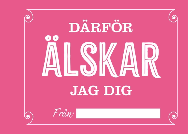 Därför älskar jag dig; Annika Meijer; 2025