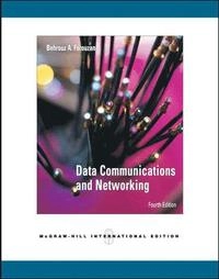 Data communications and networking; Behrouz A. Forouzan; 2007
